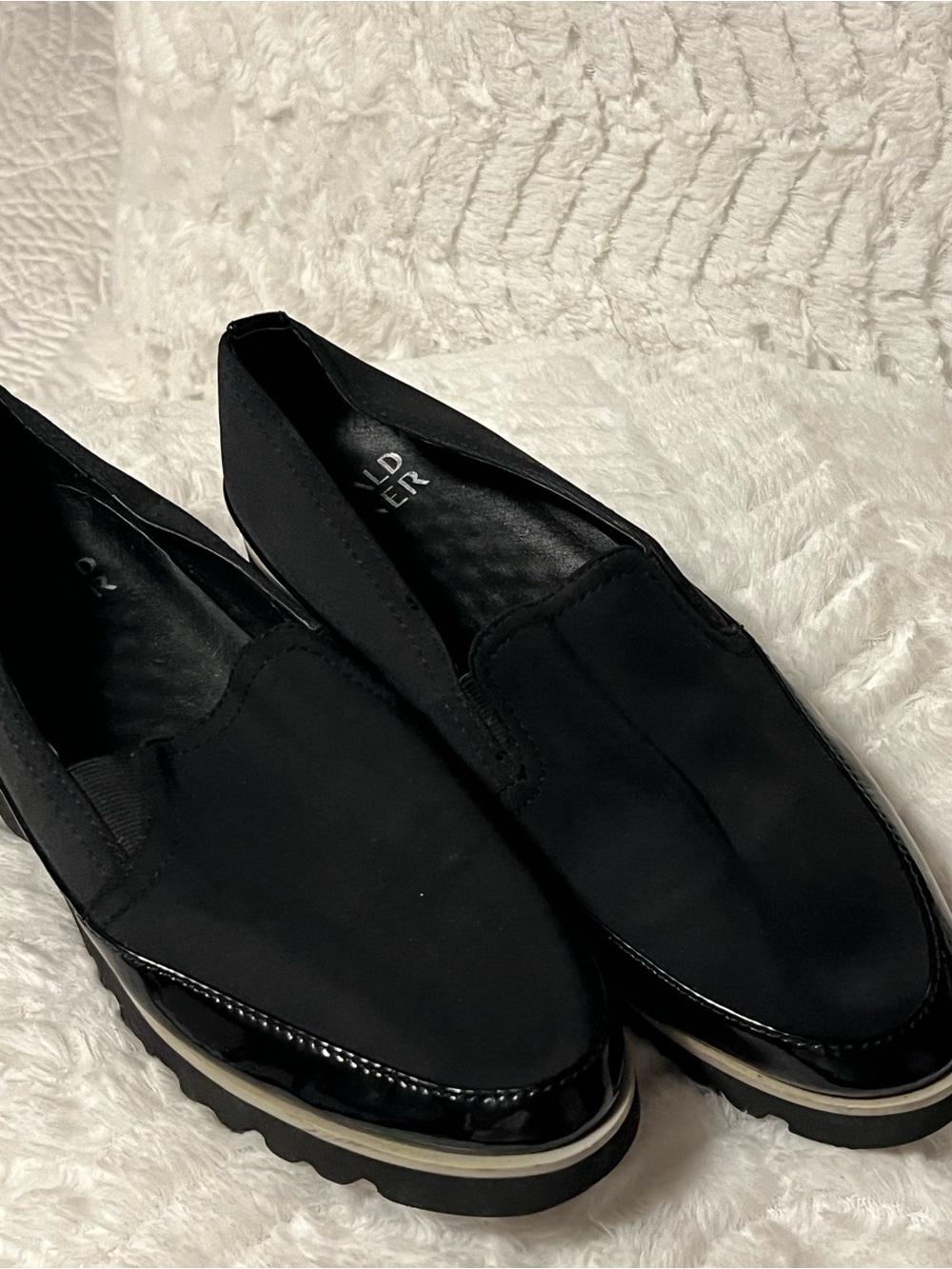 Donald J. Pliner Black Slip-On Men’s Loafers